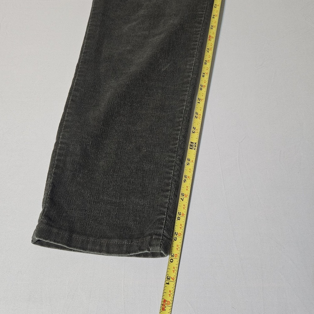 VTG Levis Jeans 30x30 Y2K Grey Faded 10 M Mis Corduroy 550 Relaxed Tapered - Picture 11 of 11